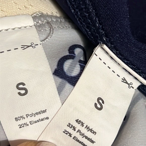 PollyPark SET of 2: Top & high waist reversible shorts in Naval Printed Small - Picture 8 of 15